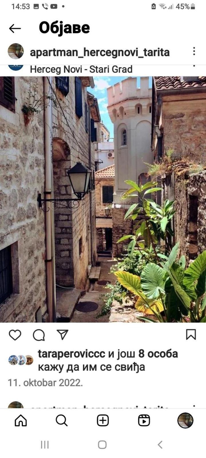 Apartment Tarita Χέρτσεγκ Νόβι Εξωτερικό φωτογραφία